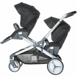 Red Castle Evolutwin Poussette double Noir