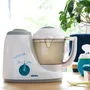 BEABA Babycook Original - Robot Cuiseur-Mixeur pour Bébé 4 en 1, Cuisson Vapeur Rapide, Décongélation et Réchauffage - Contenance XL avec Doseur d'Eau
