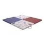 Tineo Tapis d'éveil évolutif Trésors de l'océan 3 en 1 - Tapis de jeu, matelas et pouf - 120 x 120 cm - Déhoussable