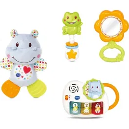 Vtech Baby - Coffret Naissance Éveil des Sens Bleu - Jouets d'éveil pour bébé de 0 à 36 mois