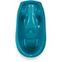 Thermobaby Baignoire bébé ergonomique Lagon Vert émeraude, pour le bain semi-allongé et l'éveil, espace de jeu