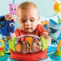 Disney Baby - Aire d'éveil bébé Nemo multi-activités et pivotant 360°, 13 jeux interactifs avec lumières et mélodies, 6-12 mois