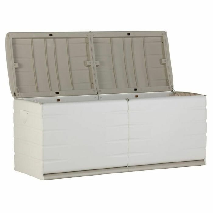Plastiken Coffre de rangement 450L Beige
