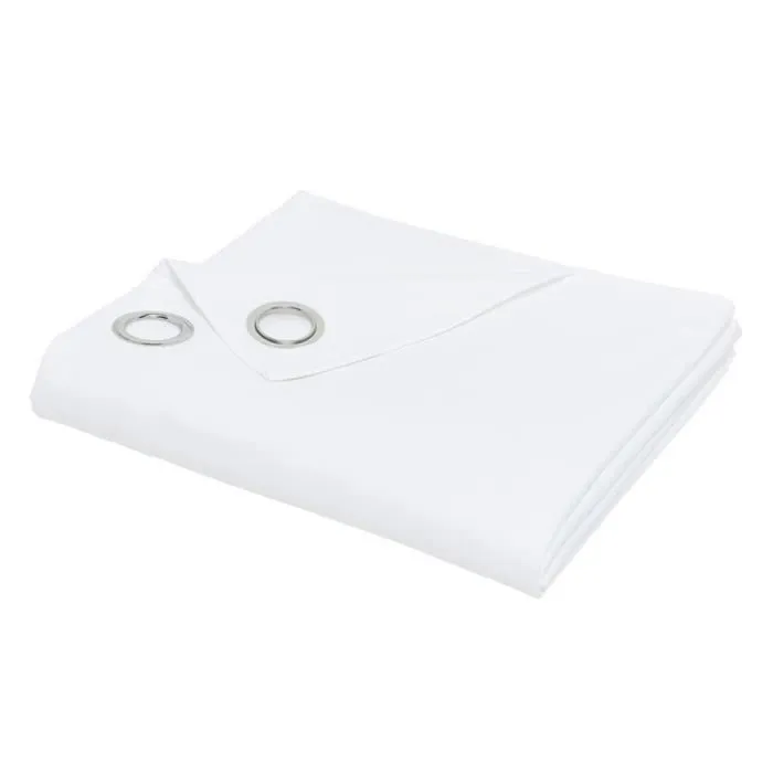 Today Rideau isolant thermique à œillets uni blanc 140 x 240 cm - Protection contre le froid et la chaleur