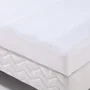 Toison D'Or Alese Transalese imperméable, housse de matelas en éponge 100% coton micro-respirante, blanc, 120 x 190 cm