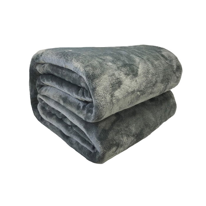 Toison D'Or Couverture Microflanelle Gris 220 x 240 cm Toison D'Or Couverture Microflanelle Gris 220 x 240 cm