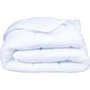 DODO Couette Chaude Patagonie, Blanc, 240x260 cm, Enveloppe et Garnissage 100% Polyester, Fibre Creuse Siliconée 380 g/m²