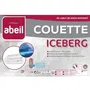Abeil Couette légère Iceberg 140x200 cm - Grammage 200 g/m² - Pour été ou températures >22°C - Lavable en machine