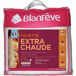 Blanreve Couette Extra Chaude Microfibre Blanc 140 x 200 cm