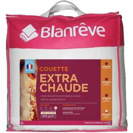 Blanreve Couette Extra Chaude Microfibre Blanc 240 x 260 cm