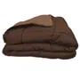 Toison D'Or Calgary Couette Bicolore Choco et Moka Microfibre 400 g/m² 200 x 200 cm avec Certification OEKO-TEX et STOPFLAM