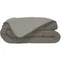 Toison D'Or Calgary - Couette Chaude Microfibre 400 g/m², Taupe & Lin, 140 x 200 cm, Polyester