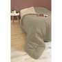 Toison D'Or CALGARY Couette Chaude Microfibre Taupe & Lin 240 x 260 cm