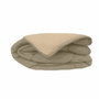 Toison D'Or CALGARY Couette Chaude Microfibre Taupe & Lin 240 x 260 cm