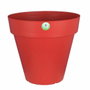 Riviera Pot de fleurs Soleilla Rond Rouge