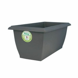 Riviera Jardinière Evolution grise 80 x 40 x 32 cm