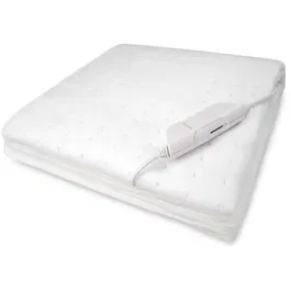 Medisana Surmatelas chauffant HU 662, 2 zones (corps/pieds), lavable, 6 niveaux de température, sécurité surchauffe, arrêt auto 180 min, Oeko-Tex (150 x 80 cm)
