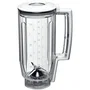 Bosch MUZ5MX1 Mixeur classique, accessoire pour robots Kitchen Machine MUM5, en plastique blanc et transparent