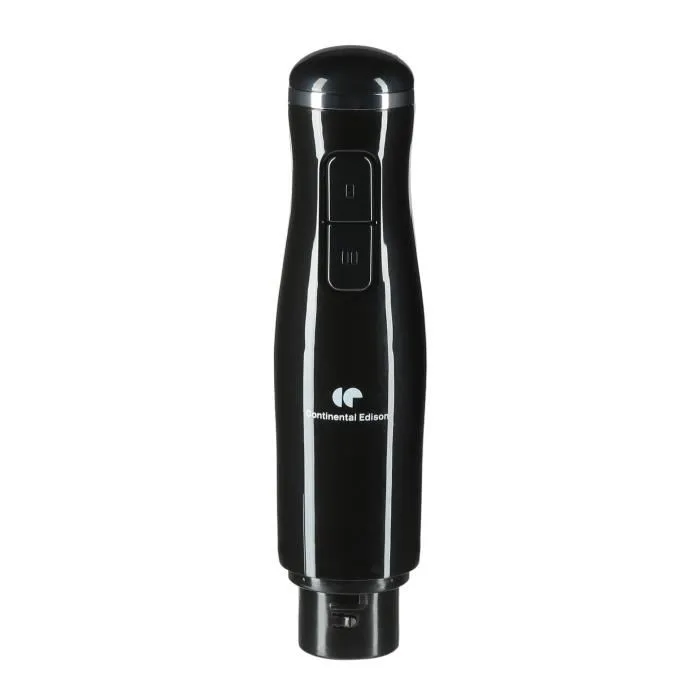 Continental Edison Mixeur plongeant CEHB01 Noir - 400W - Verre doseur 550 ml - 2 vitesses