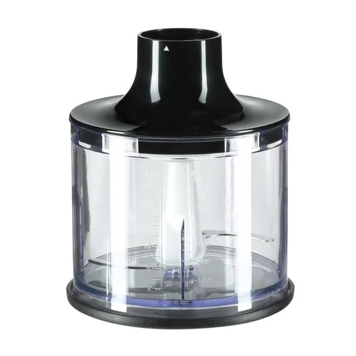 Continental Edison Mixeur plongeant CEHB01 Noir - 400W - Verre doseur 550 ml - 2 vitesses