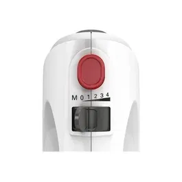 Bosch MFQ22100 CleverMixx Batteur à main - 375W - 4 vitesses + fonction pulse - Blanc et Argent