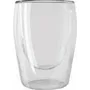 Melitta Lot de 2 Verres à Café Expresso 80 ml en Borosilicate Transparent, Double Paroi, Résistants, Compatibles Lave-Vaisselle