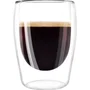 Melitta Lot de 2 Verres à Café Expresso 80 ml en Borosilicate Transparent, Double Paroi, Résistants, Compatibles Lave-Vaisselle