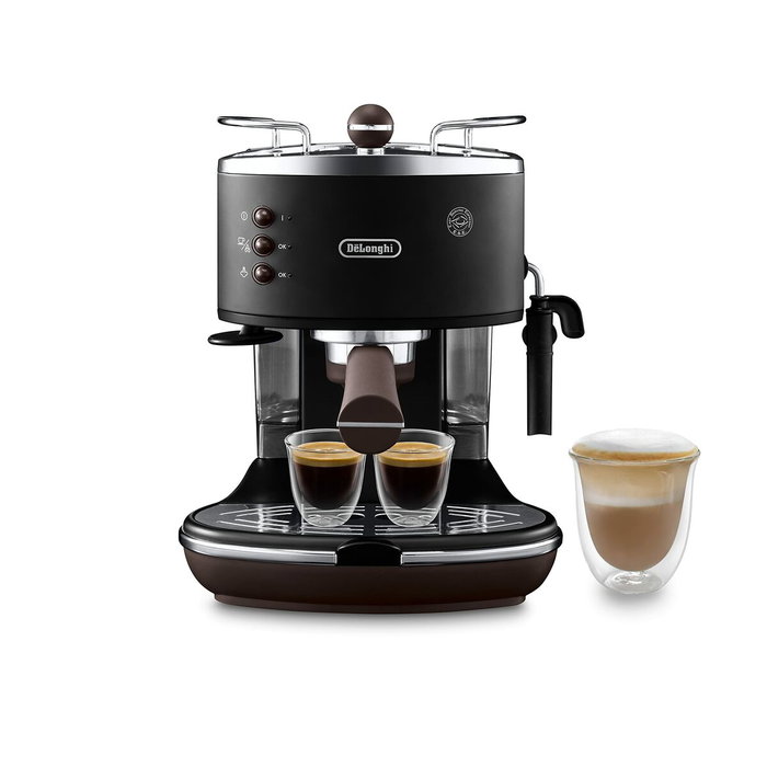 DeLonghi Icona Vintage ECOV311.BK Noir et Marron