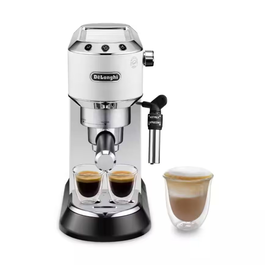 De'Longhi EC685.W Machine à café portafiltre espresso Dedica Style - Blanc