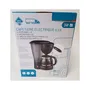 HTC EQUIPEMENTS Cafetière 24V 5/6 tasses 250W pour véhicule - Filtre pivotant lavable, niveau d'eau visible et cordon allume-cigare