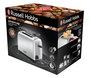 Russell Hobbs 24080-56 Tostador Adventure - Tostador de Acero Inoxidable con Ranuras Extrawide, Función Pan Congelado y Bandeja Recogemigas Extraíble - Ajuste de Tueste Variable
