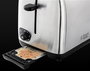 Russell Hobbs 24080-56 Tostador Adventure - Tostador de Acero Inoxidable con Ranuras Extrawide, Función Pan Congelado y Bandeja Recogemigas Extraíble - Ajuste de Tueste Variable