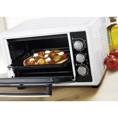 Brandt Mini four FC160MW - 16L - Convection naturelle - Multifonction avec chaleur ventilée - Grill