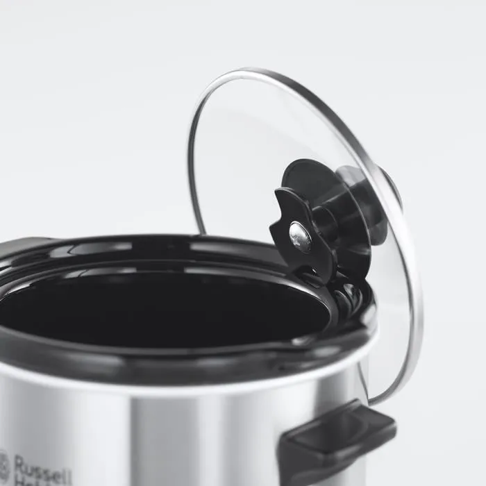 Russell Hobbs Mijoteuse électrique Compact Home 25570-56, 2L, Argenté