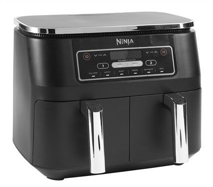 Ninja AF300EU Friteuse à air 6 en 1 avec compartiment double Dual Zone - 7.6L