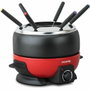 H.Koenig ALP1800 Appareil à fondue Rouge/Noir