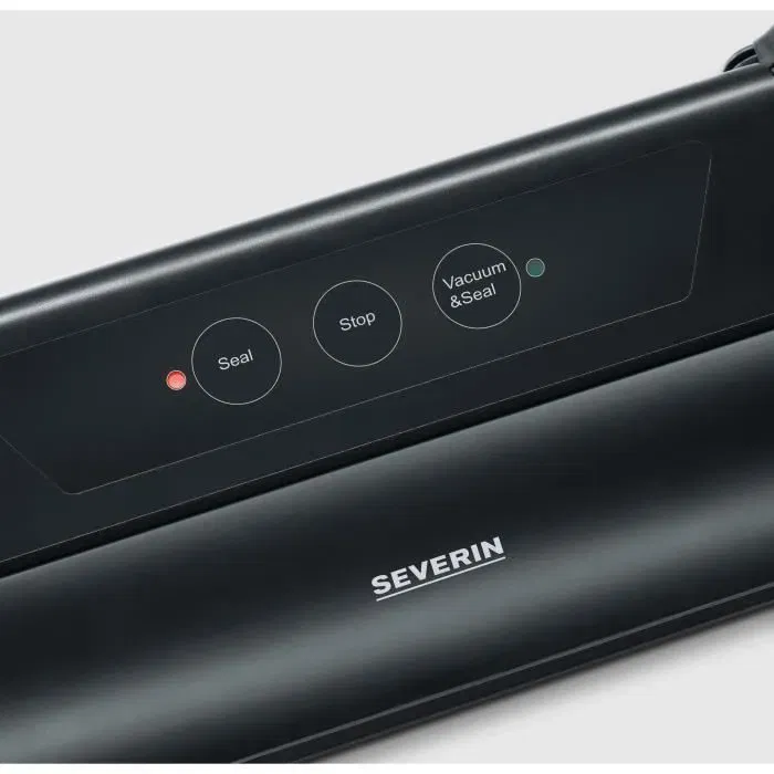 Severin FS3610 Machine Sous Vide Automatique avec Soudeuse OneTouch - Largeur de Soudure 28 cm - 110W - Inclut 10 Sachets Severin FS3610 Machine Sous Vide Automatique avec Soudeuse OneTouch - Largeur de Soudure 28 cm - 110W - Inclut 10 Sachets