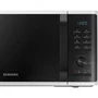 Samsung Micro-ondes solo MS23K3555EW 23L Blanc avec contrôle électronique et bouton, fonction maintien au chaud et dégivrage rapide