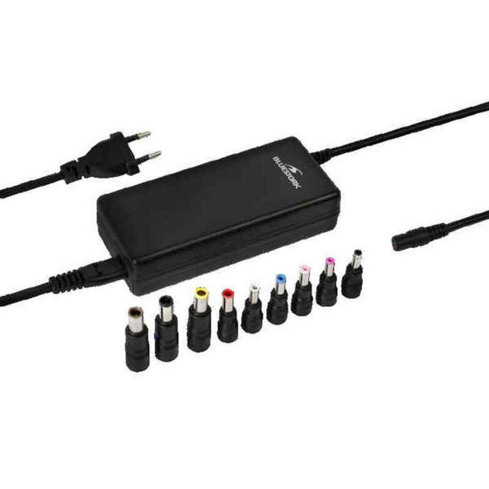 Bluestork Chargeur Universel 90W avec 9 Embouts Noir Bluestork Chargeur Universel 90W avec 9 Embouts Noir