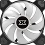 Xigmatek X20F FRGB - Ventilateur pour boîtier PC 120 mm, débit d'air 40.06 CFM, vitesse 1000 tr/min, éclairage RGB fixe, niveau sonore 18.71 dBA