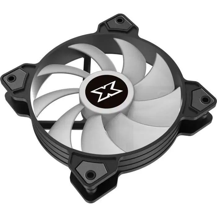 Xigmatek X20F FRGB - Ventilateur pour boîtier PC 120 mm, débit d'air 40.06 CFM, vitesse 1000 tr/min, éclairage RGB fixe, niveau sonore 18.71 dBA