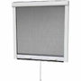 Stor Insect Moustiquaire de fenêtre enroulable verticale en PVC, L100 x H145 cm