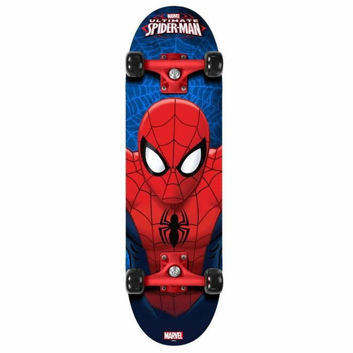 Stamp Skateboard Spiderman