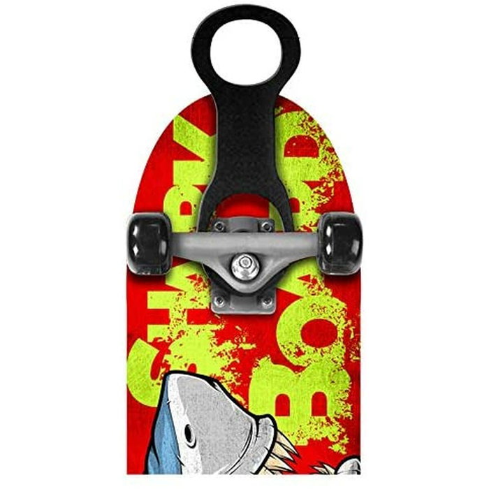 Stamp Skateboard Shark Skids Control 28 x 8