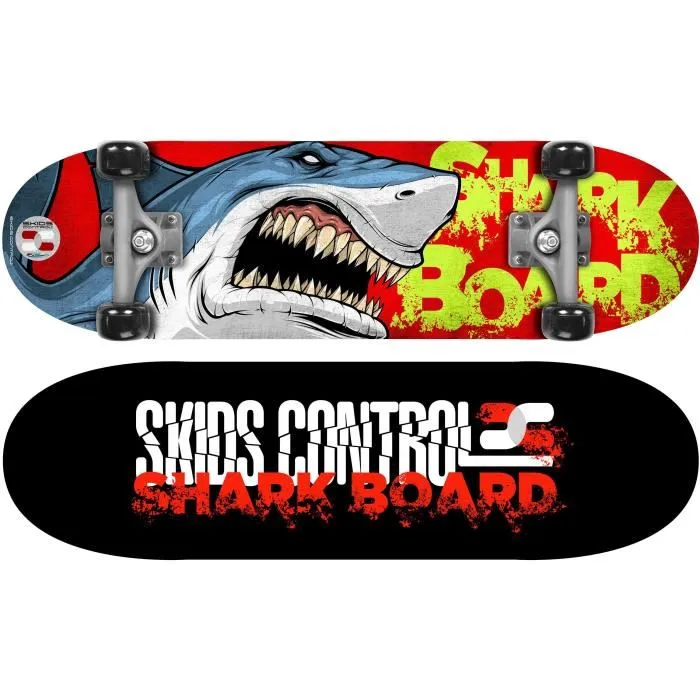 Stamp STAMP Skateboard 28 x 8 Shark Skids Control - Skateboard 28"x8" pouces Stamp STAMP Skateboard 28 x 8 Shark Skids Control - Skateboard 28"x8" pouces