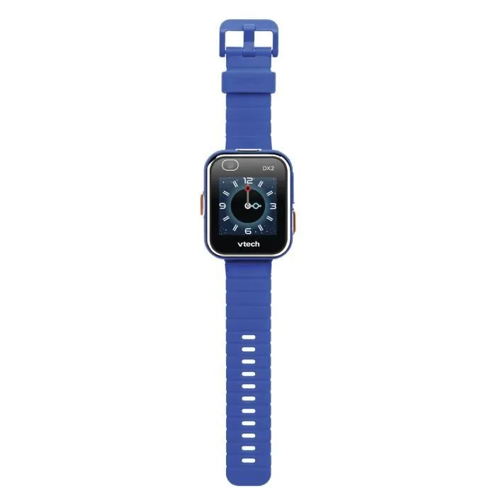 VTech - Kidizoom Smartwatch Connect DX2 Bleue - Montre connectée enfant avec photo, vidéo, jeux et podomètre - Langue française
