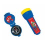 Lexibook Kit d'aventurier Super Mario - Talkies-walkies, jumelles, boussole et lampe torche - Rouge