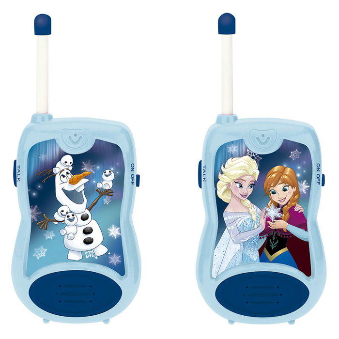 Lexibook Talkie-walkie La Reine des Neiges, Lot de 2, Bleu et Noir Lexibook Talkie-walkie La Reine des Neiges, Lot de 2, Bleu et Noir