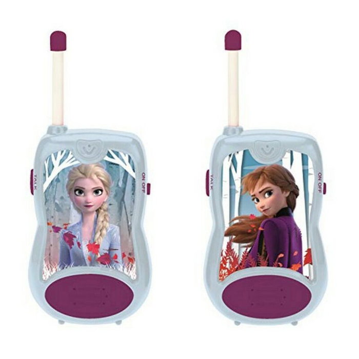 Lexibook Talkie-walkie La Reine des Neiges, Lot de 2, Bleu et Noir Lexibook Talkie-walkie La Reine des Neiges, Lot de 2, Bleu et Noir