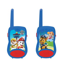 LEXIBOOK Walkie-Talkies Pat' Patrouille PAW PATROL - Paire avec portée de 120 m, accroche-ceinture, pour enfants dès 3 ans
